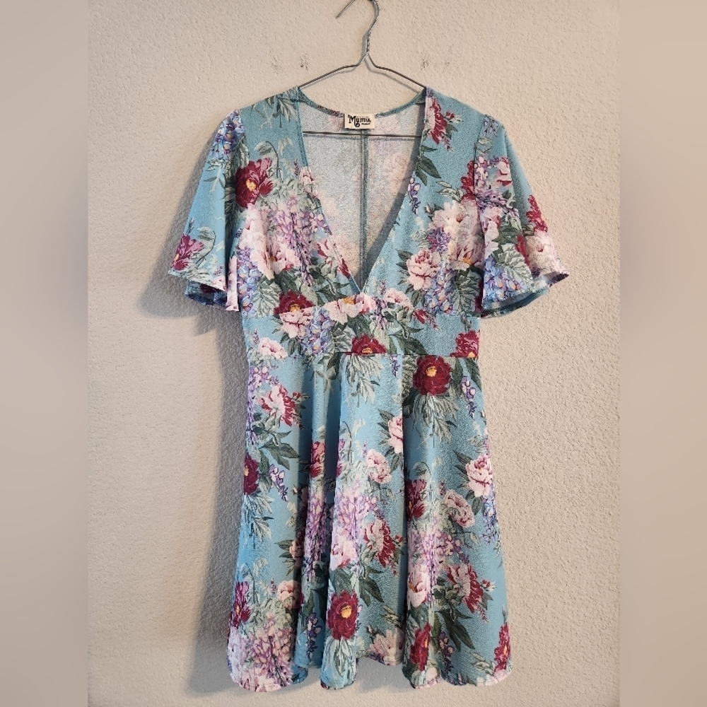 Show Me Your Mumu Dress Aubrey Dress in Darling Dolls size medium